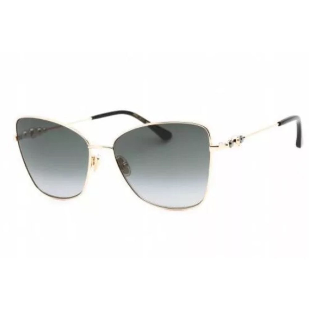 NWT [Jimmy Choo] TESO Rose Gold Women’s Sunglasses with Case